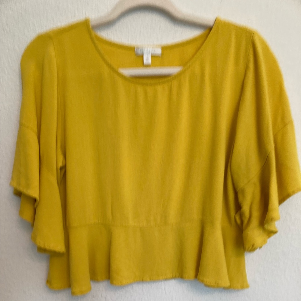 Abound peplum top